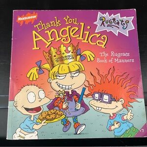 1999 Rugrats Thank You Angelica Book